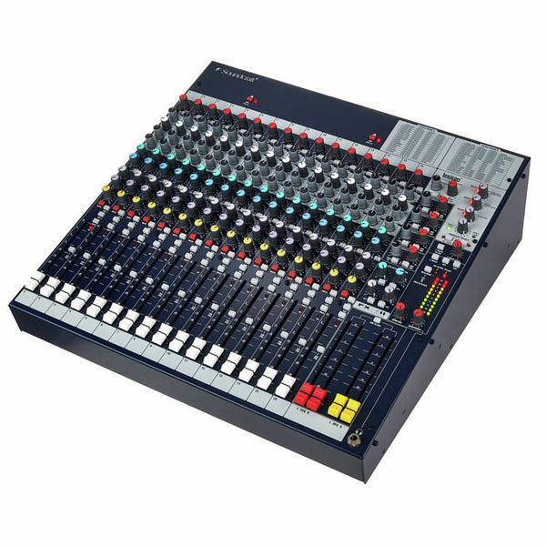 16-Channel Mixer with Built-In Lexicon Effects Processor -Soundcraft FX 16 II - MIXER