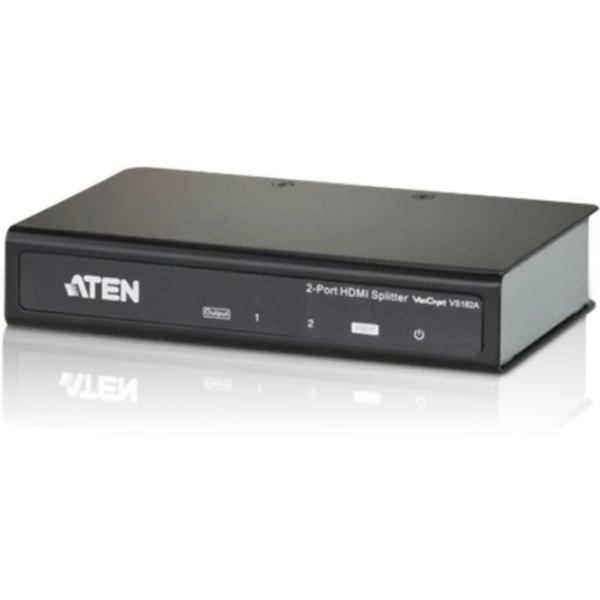 ATEN VS182A 2-Port HDMI Splitter, Ultra HD 4kx2k, Plug-and-Play