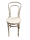 BENTWOOD CHAIR,THONET,WHITE,HOOP BACK,ROUND SEAT