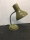 Hire DESK LAMP OLIVE GREEN &CHROME ARTICULATED NECK,AGE RELATED DENTS / SCRATCHES.