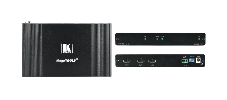 Kramer VM-2H2 1:2 4K HDR HDMI Distribution Amplifier