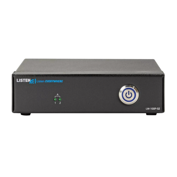 Listen Everywhere LW-100P-02 2 Channel Wi-Fi Audio Server for assisted listening
